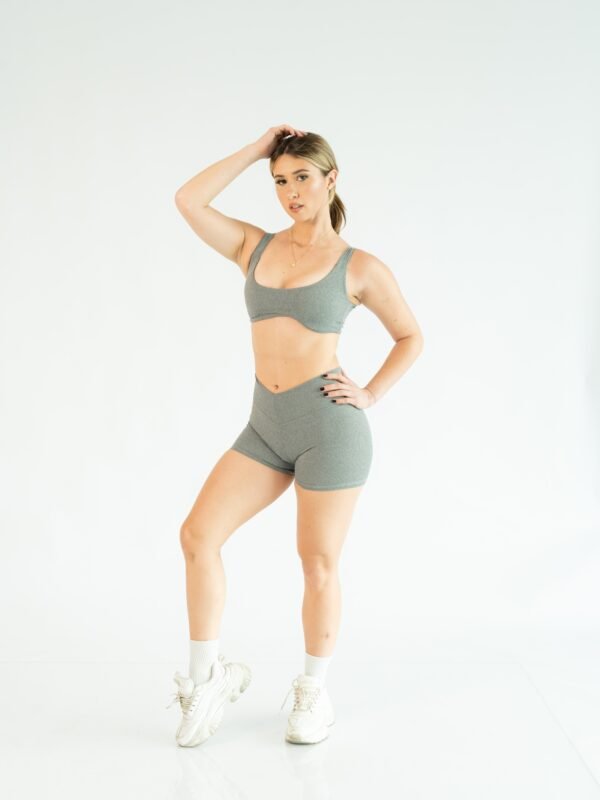 Short Melange Set Sculp para Mujer