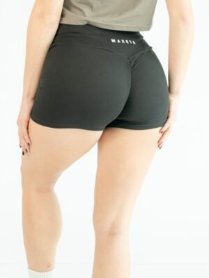 Short Negro Set Sculp | Mujer - Imagen 2