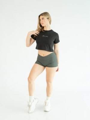 Short Plomo Rata Set Sculp | Mujer - Imagen 1