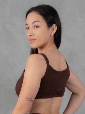 Top Marron Set Sculp | Mujer - Imagen 2