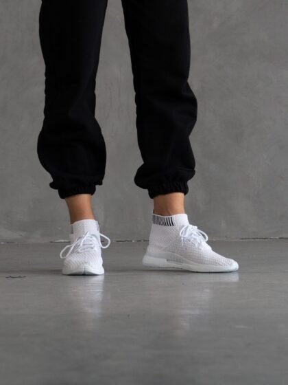 Zapatilla Blanco Botines | Mujer