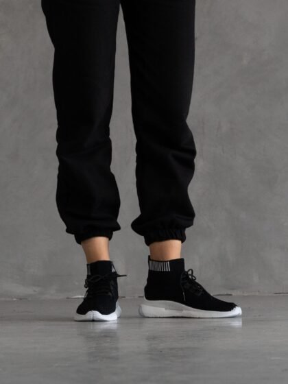Zapatilla Negro Botines | Mujer