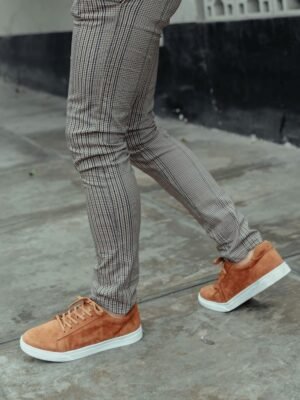 Zapatilla Camell Gamuza para Hombre