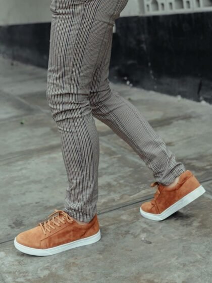 Zapatilla Camell Gamuza para Hombre