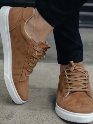 Zapatilla Camell Gamuza para Hombre
