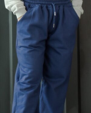 Buzo azul comodo para hombre y mujer Ezzeta