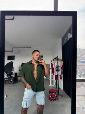 Camisa Verde Cattivo | Hombre