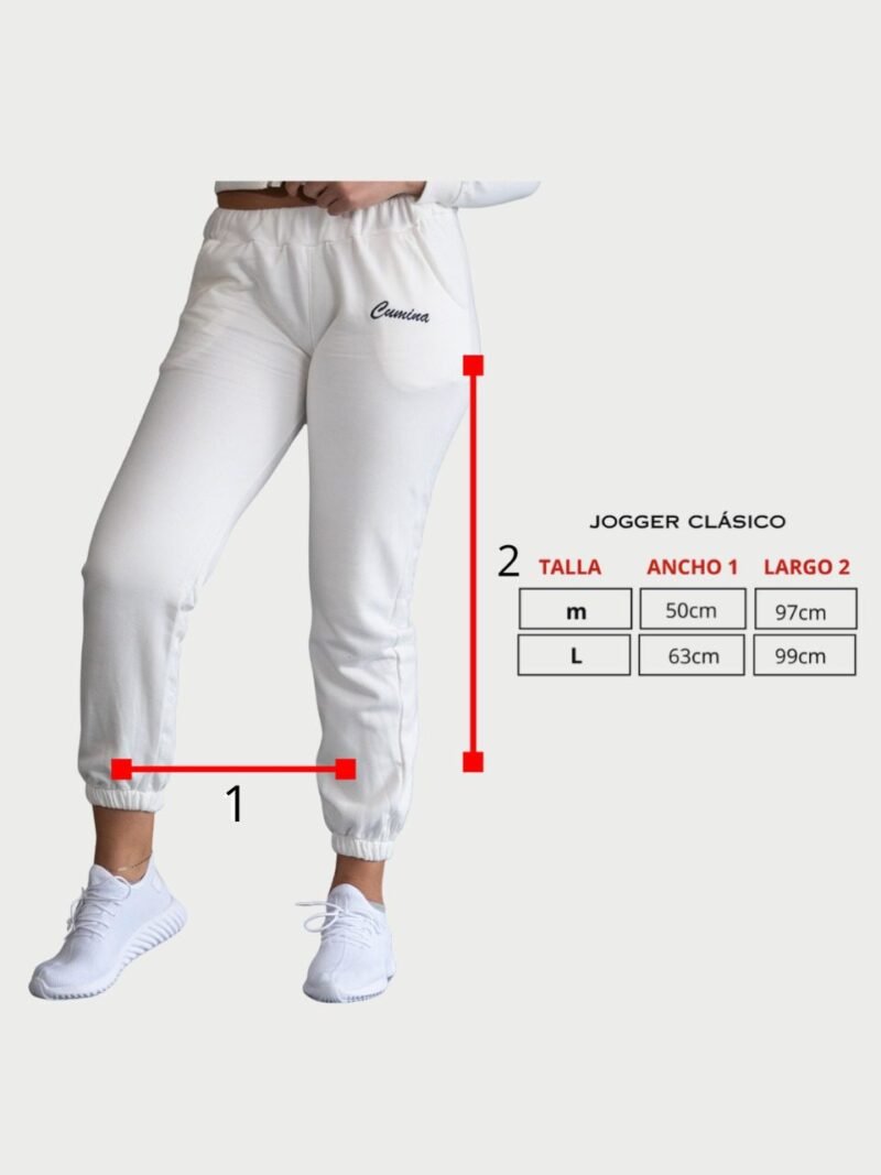 Jogger Negro Box | Mujer - Imagen 3