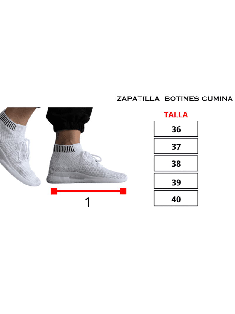 Zapatilla Negro Botines | Mujer - Imagen 4