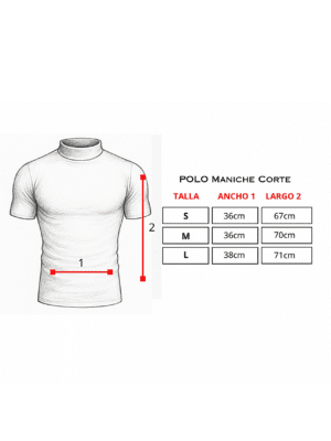 Polo Blanco Maniche Corte | Hombre - Imagen 4