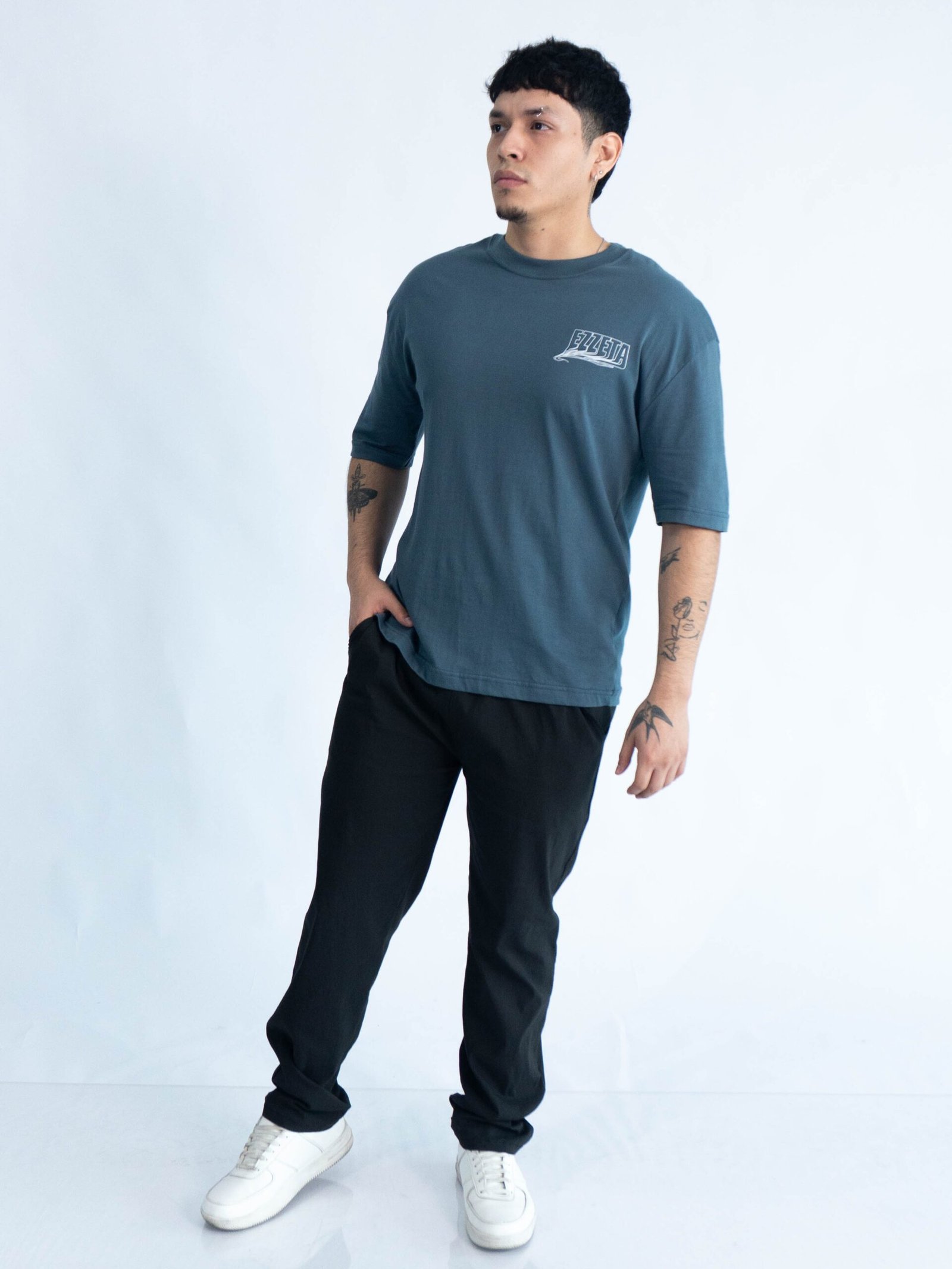 Jogger Negro Ston para hombre