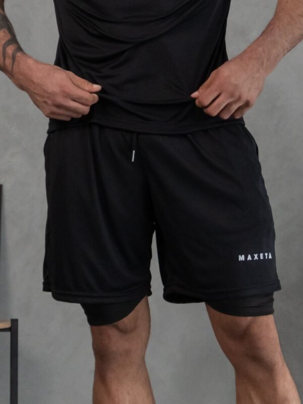 Short negro Smart para hombre de Ezzeta Company