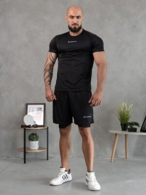 Short negro Smart para hombre de Ezzeta Company