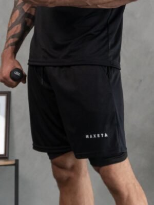 Short negro Smart para hombre de Ezzeta Company