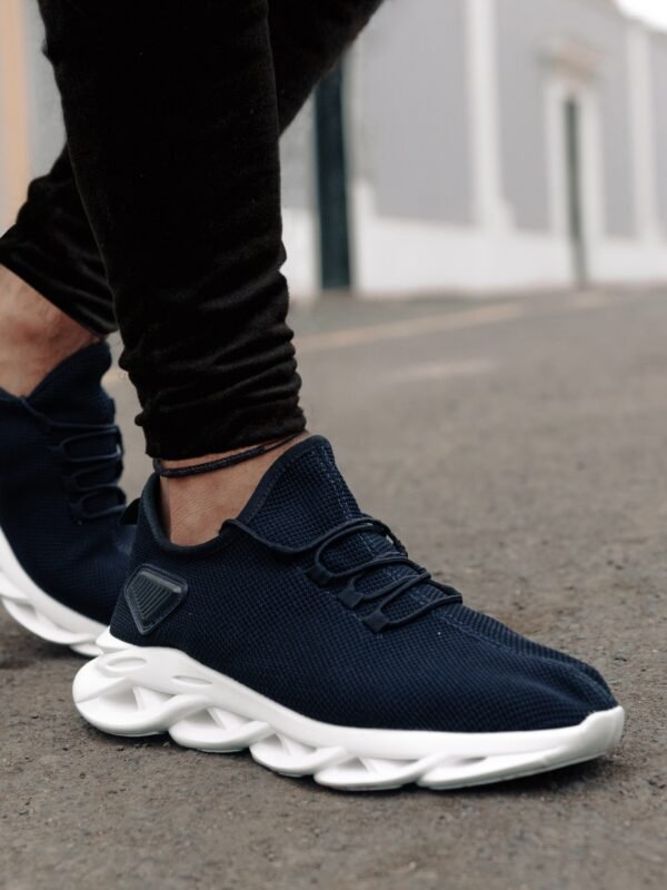 Zapatilla azul Braid para Hombre