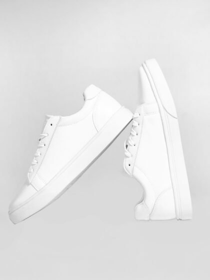Zapatilla blanco cuerina Ezzeta para hombre