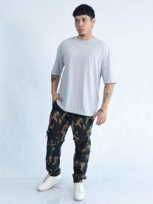 Jogger Verde Militar Oversize 2.0 para hombre