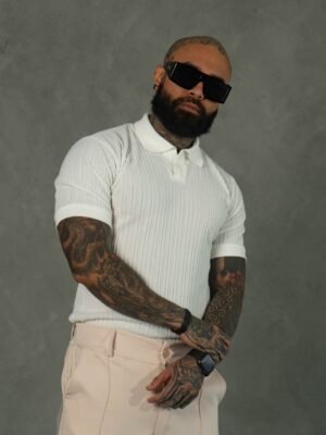 Polo Perla Camisero Custom para Hombre
