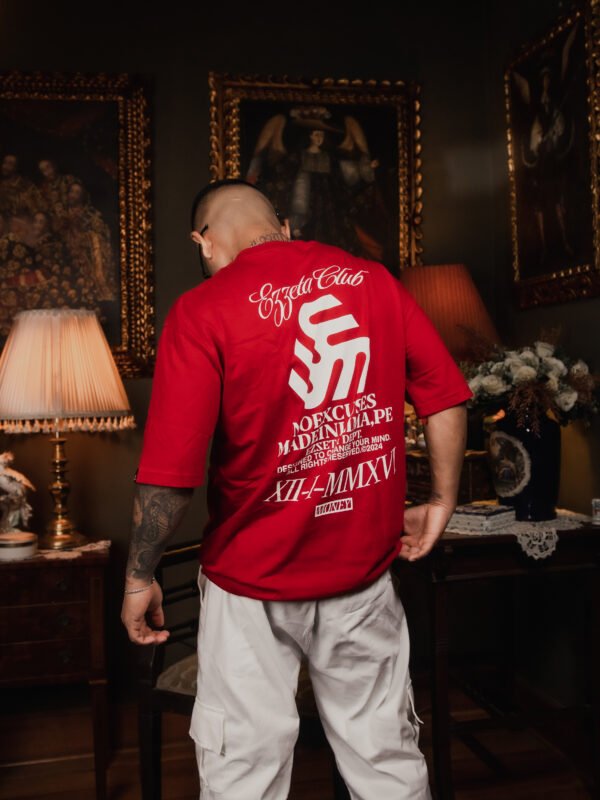 Polo Rojo Money Club para Hombre