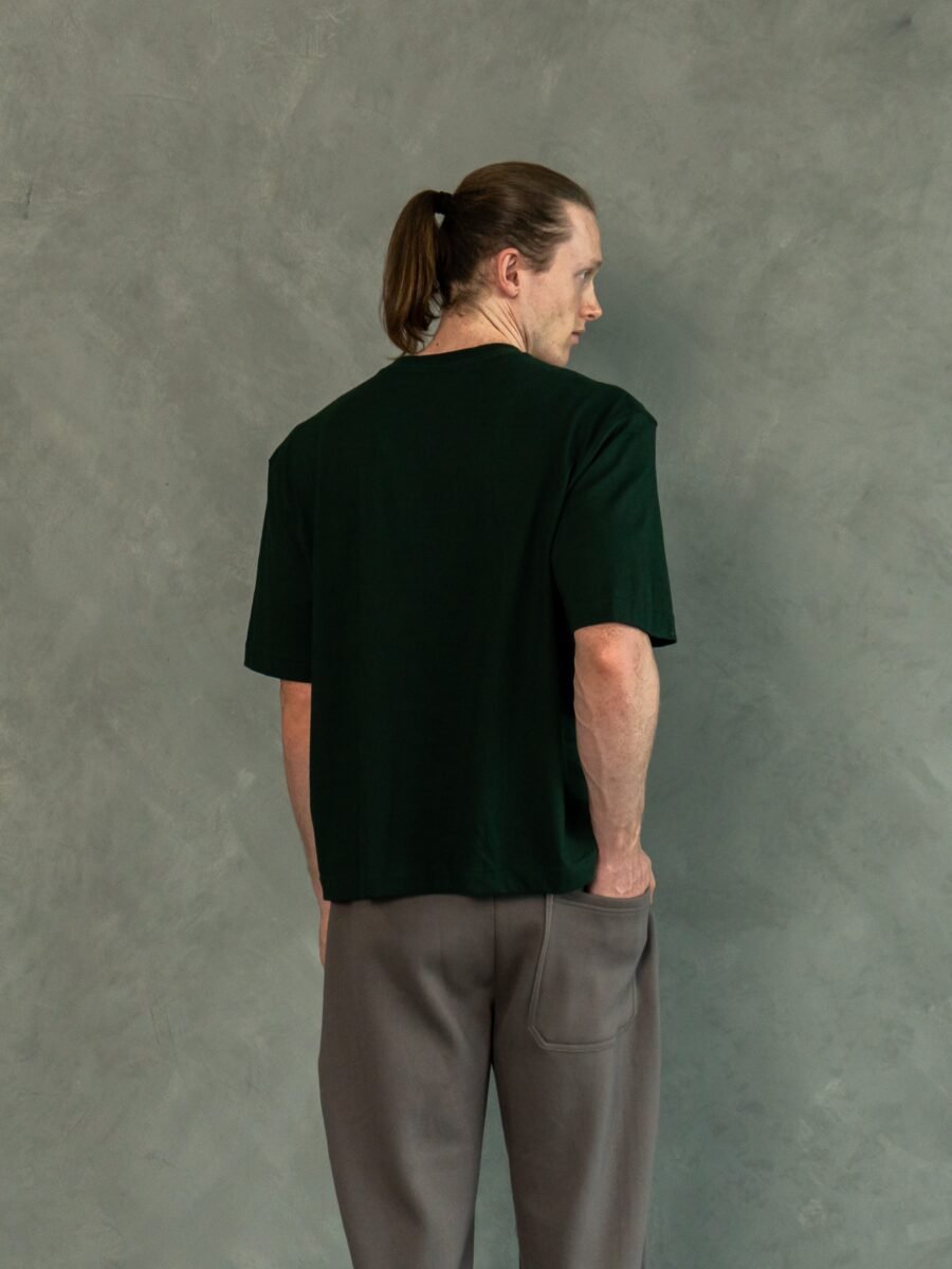 Polo Verde Boxy Fit | Hombre - Imagen 2