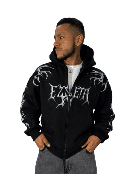 Casaca Negro Tribal | Hombre