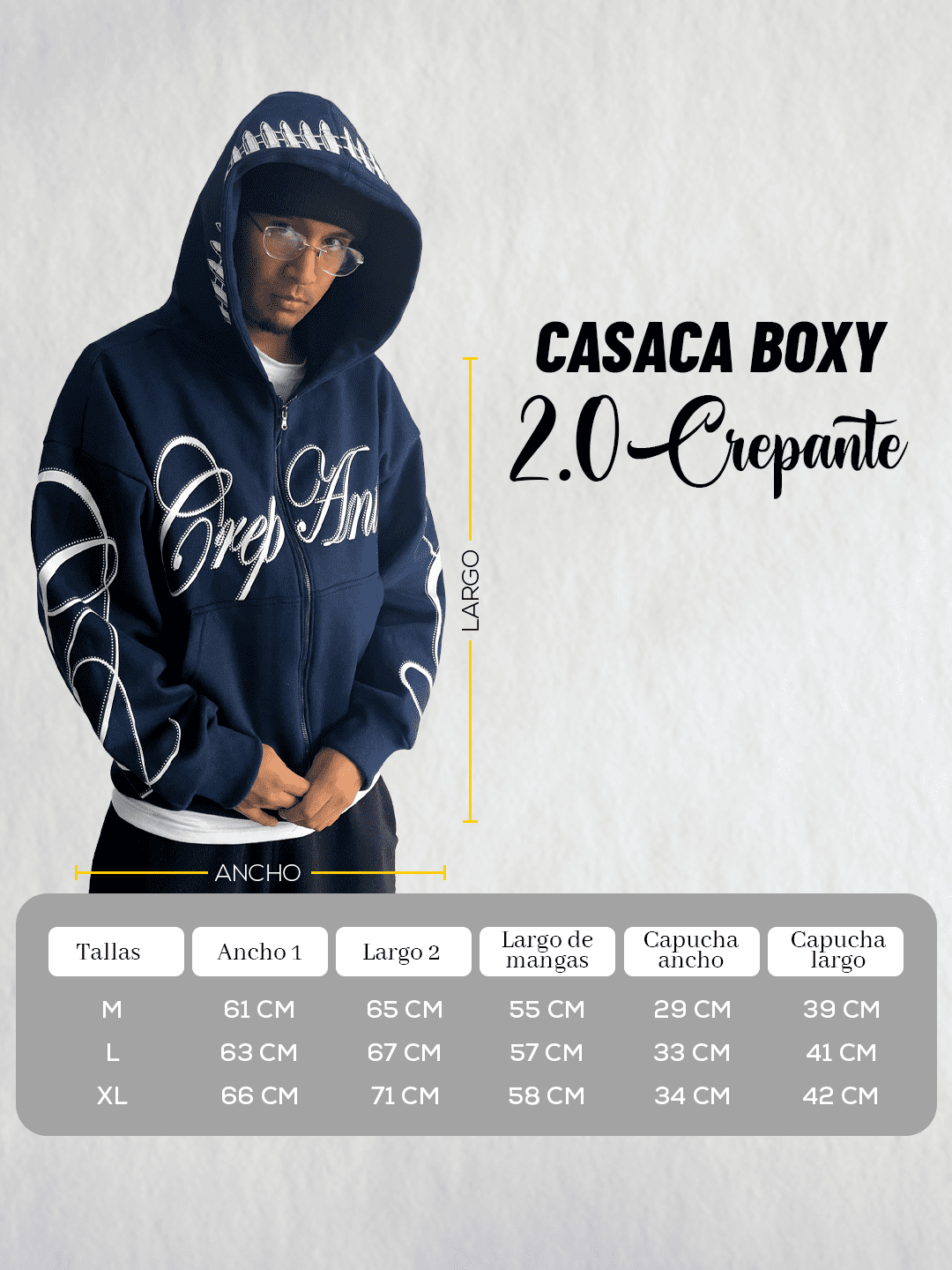 Casaca Acero Boxy 2.0 | Hombre - Imagen 3