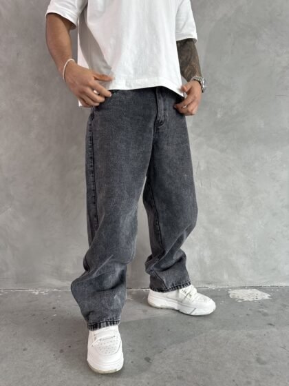 Jean Cenizo Baggy para Hombre