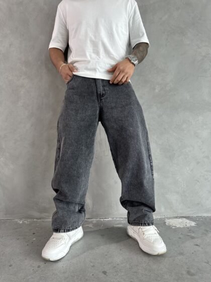 Jean Cenizo Baggy para Hombre