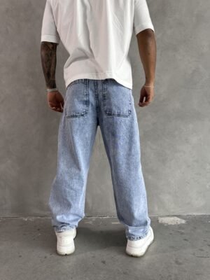 Jean Hielo Baggy para Hombre