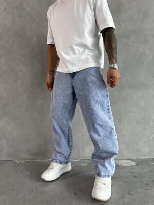 Jean Hielo Baggy para Hombre