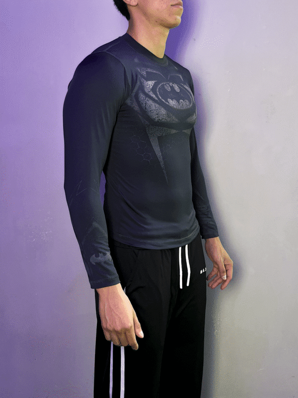 Polo Gárgola Batman Compression para hombre 