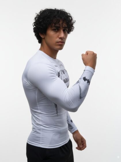 Polo Fitness Batman Compresion Hombre