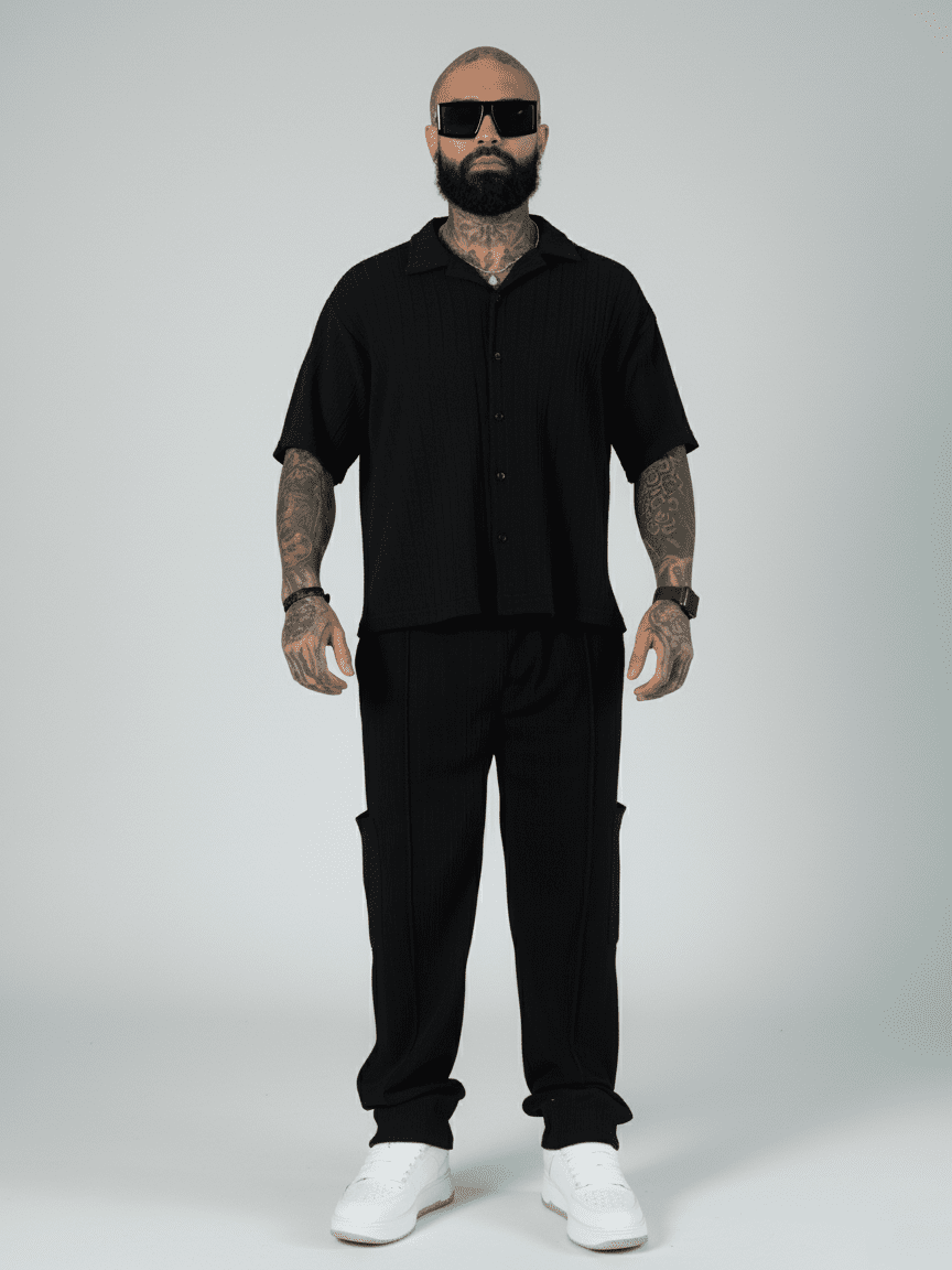 Camisa Negro Cattivo | Hombre