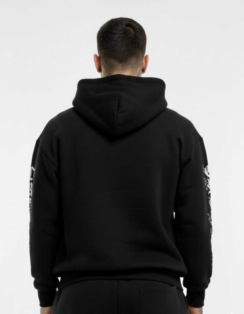 Polera Negro Set Drip | Hombre - Imagen 3