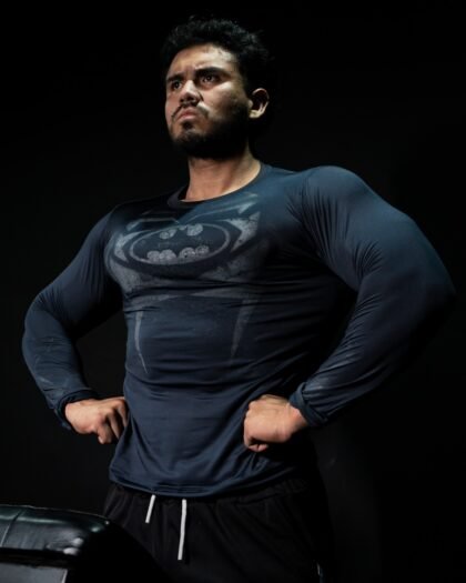 Polo Gárgola Batman Compression | Hombre