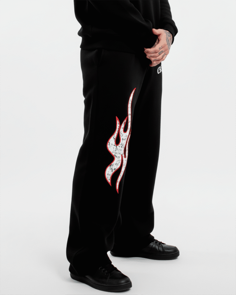 Jogger Negro Set Drip | Hombre - Imagen 2