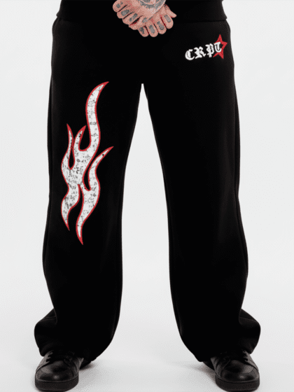 Jogger Negro Set Drip | Hombre