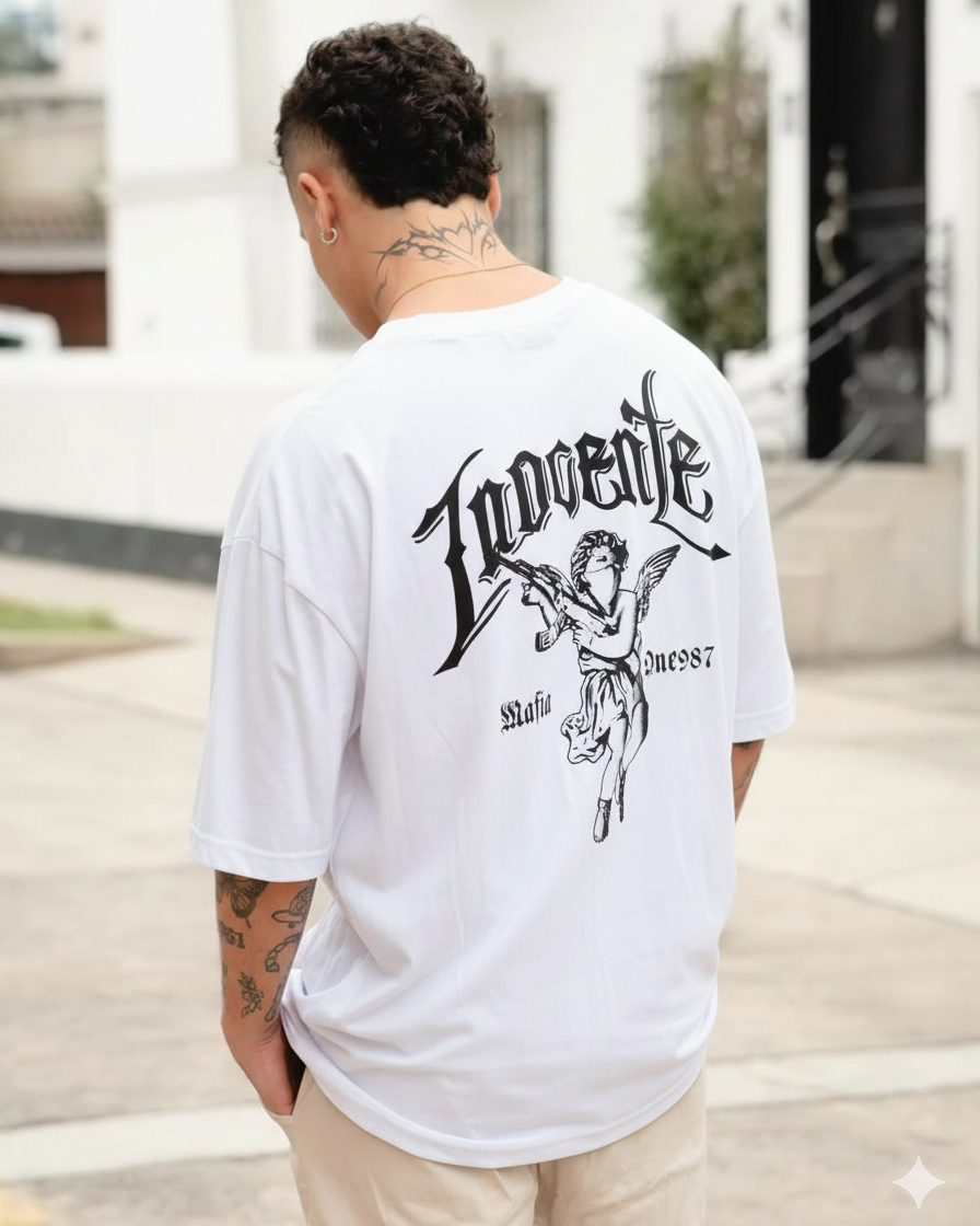 Polo Blanco Inocente para Hombre