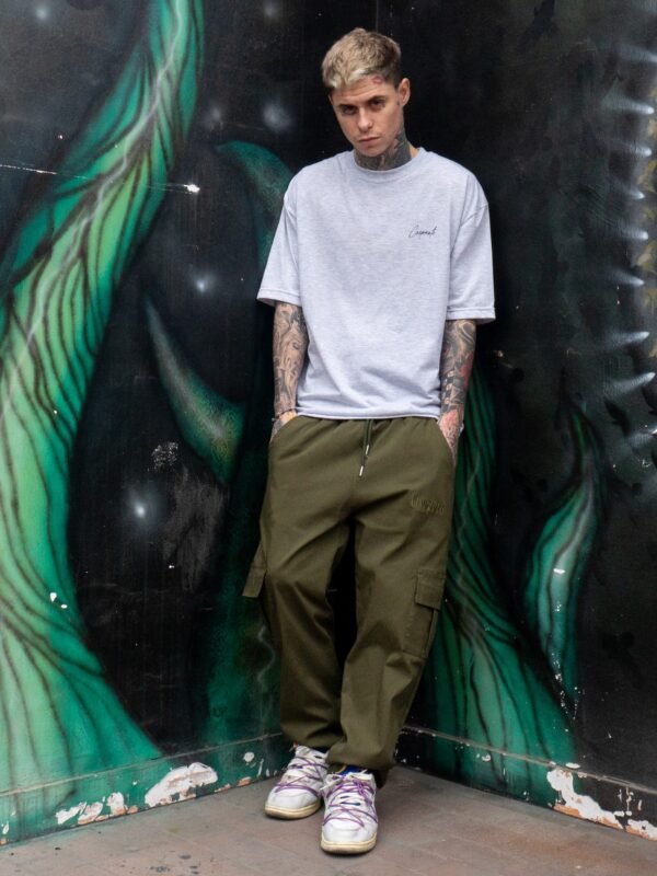 Polo Melange Basic Crepante para Hombre