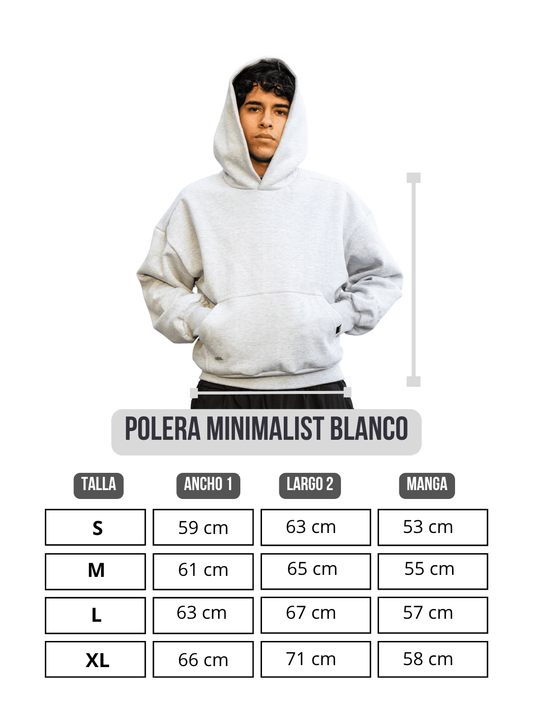 Polera Melange Minimalist | Hombre - Imagen 5