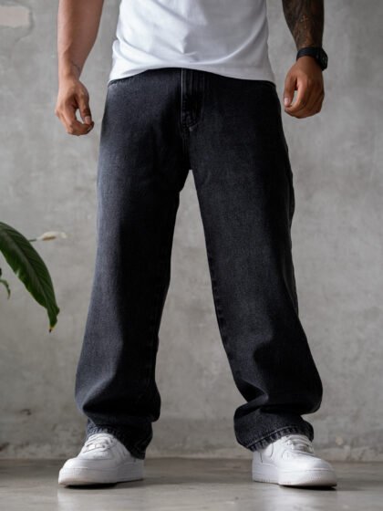Jean Negro Baggy | Hombre