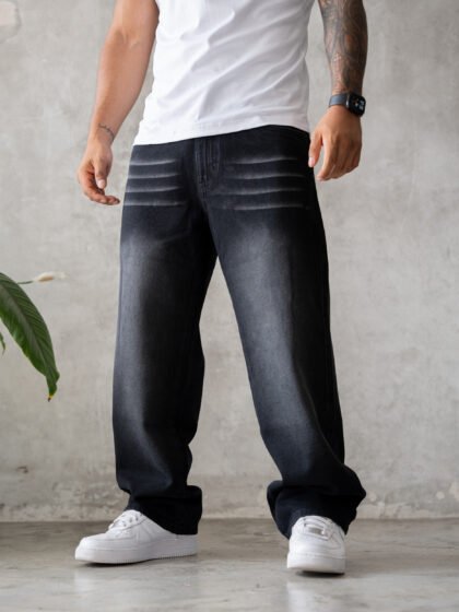 Jean Negro Baggy Vintage | Hombre
