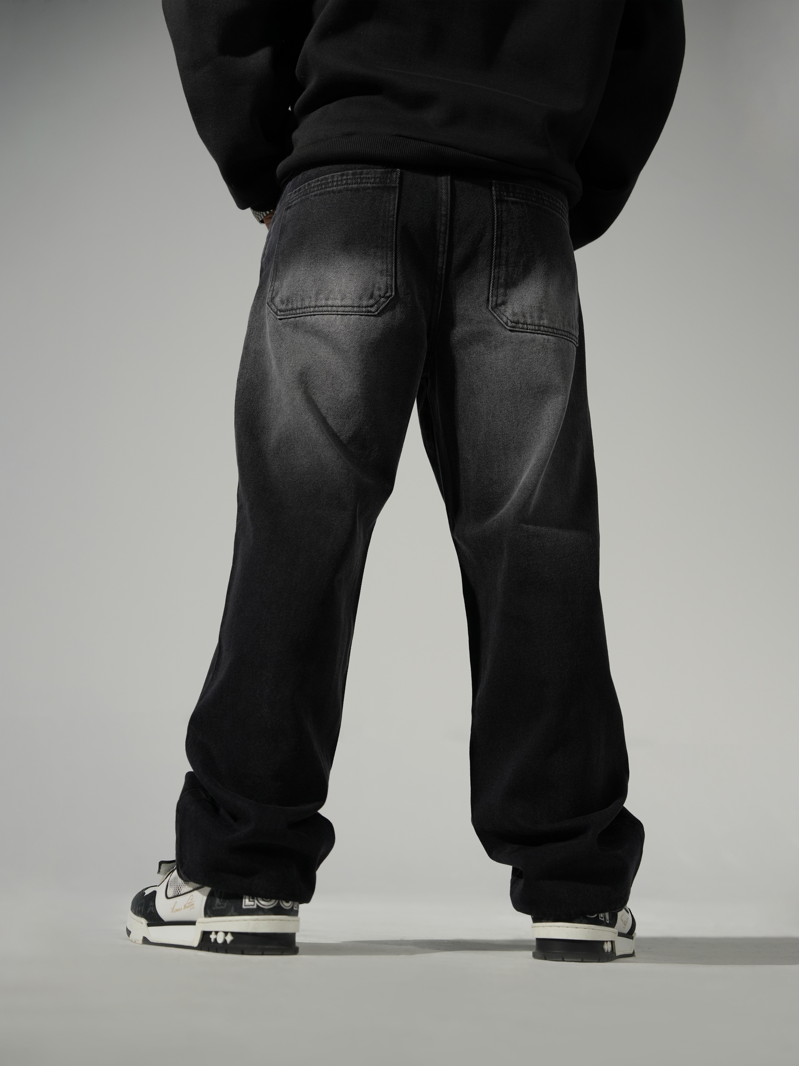 Jean Black Wash Baggy | Hombre - Imagen 3