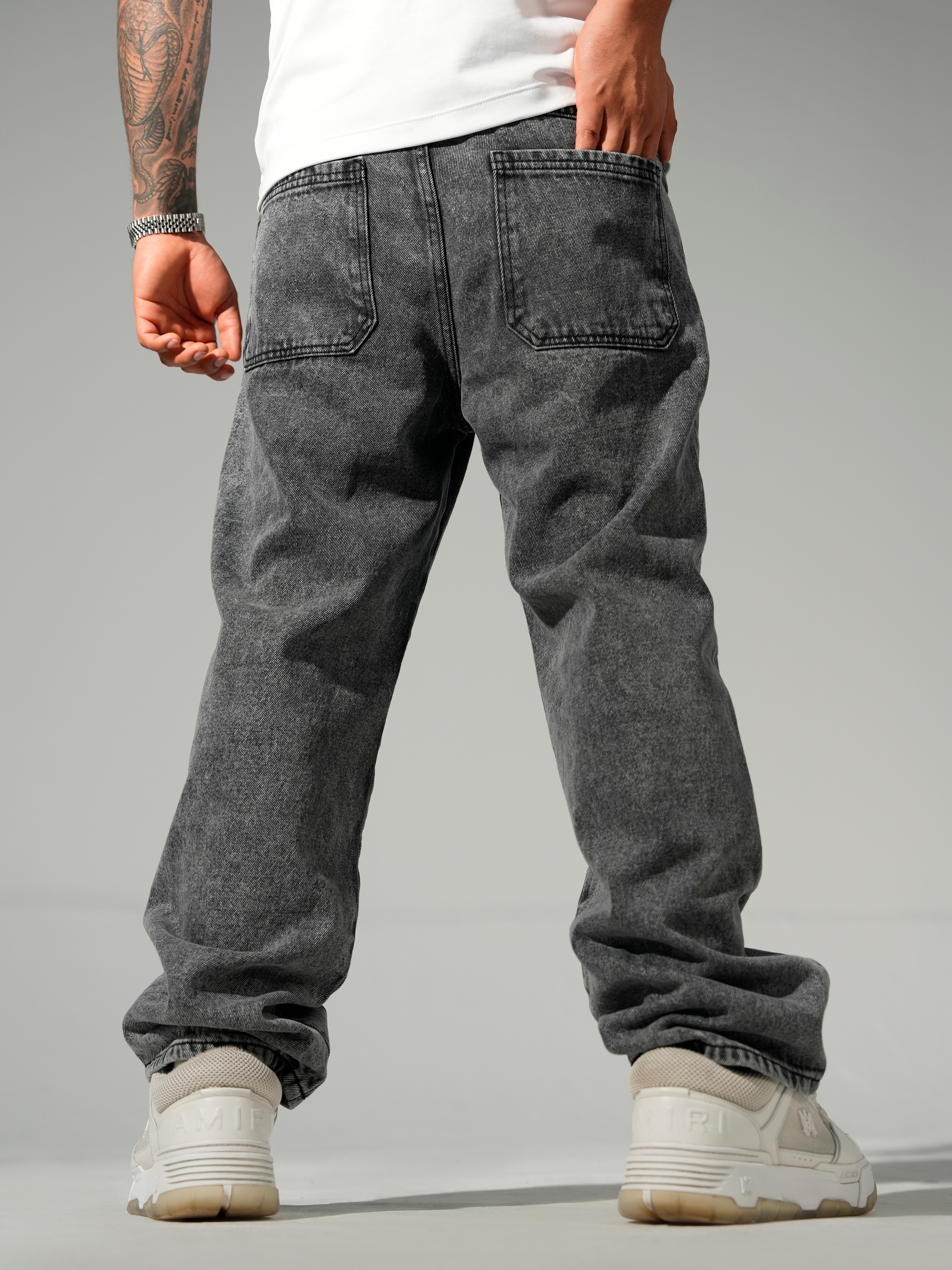 Jean Cenizo Baggy | Hombre - Imagen 3