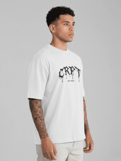 Polo Blanco CRPT para Hombre