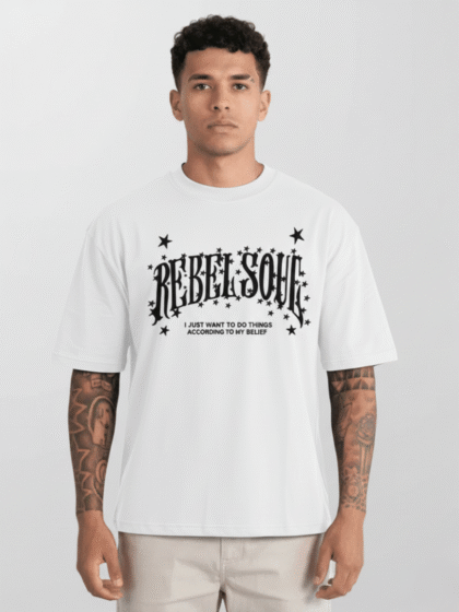 Polo Blanco Rebel Soul | Hombre