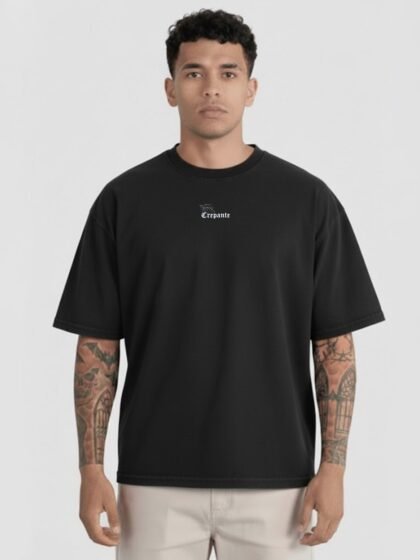 Polo Negro Skull Bet | Hombre