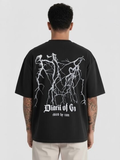 Polo Negro Skull Bet | Hombre