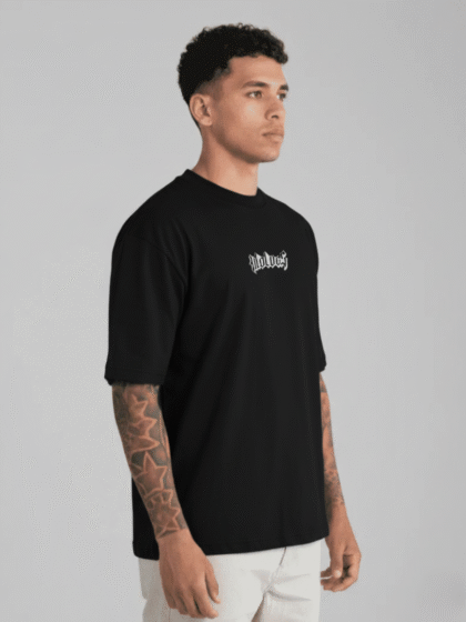 Polo Negro dark thunder para Hombre