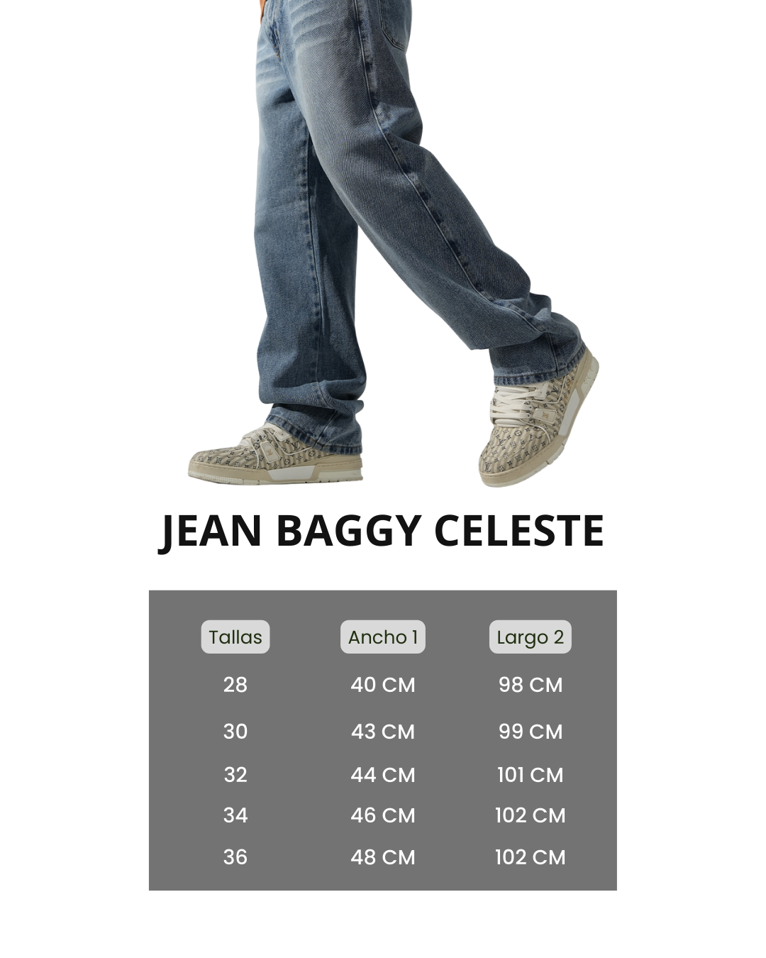 Jean Celeste Baggy | Hombre - Imagen 4